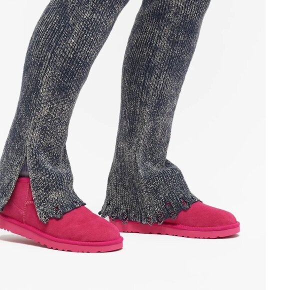 NIB UGG CLASSIC ULTRA MINI BOOT Taffy Pink - Picture 8 of 17